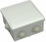 SEZ kötődoboz falon kívüli gumi bevezetővel 80x80x40mm IP44 S-BOX 036 (10010792.00)