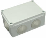 SEZ kötődoboz falon kívüli gumi bevezetővel 120x80x50mm IP44 S-BOX 206 (10010809.00)