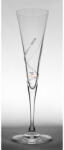 D&D Kristály pohár swarovski dísszel pezsgő 120ml 6 db-os szett (8588006068764)