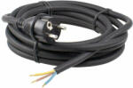 Anco GT flexo gumi kábel 3m szerelhető hálózati csatlakozó fekete H05RR-F 3x1, 0 mm2 321659 (321659)