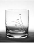 D&D Kristály pohár swarovski dísszel whisky 280ml átlátszó 6 db-os (8588006068306)