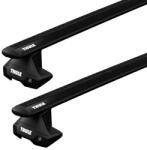Thule Tetőcsomagtartó Thule EVO WingBar Blackkel Audi A5 Sportback 5-dr Hatchback Normál tető 17-25
