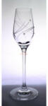 D&D Kristály pohár swarovski dísszel pálinka 95ml átlátszó 6 db-os (8588006068245)