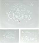 Koopman XL Karácsonyi ablakmatrica Merry Christmas 30x40 cm (AAE340400)