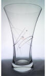 D&D Üveg váza swarovski dísszel 250mm átlátszó Luxury (8588006068252)