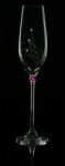 D&D Kristály pohár swarovski dísszel pezsgő 210ml átlátszó 6 db-os Luxury (8588006068108)
