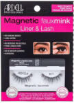 Ardell Magnetic Faux Mink 817 With Liner gene false cu eyeliner magnetic Woman 1 unitate