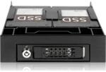 RaidSonic MB343SP 3.5 to 5.25 Front Bay Conversion Kit with Additional 2 x 2.5 HDD/SSD Bay (MB343SP)