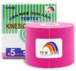 Temtex Tape Classic bandă elastică muschii si articulatiile culoare Pink 1 buc