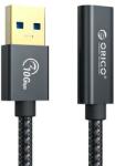 ORICO Cablu extensie Orico ACF31-10, USB3.1 GEN2 Type-A Male - USB Type-C Female, 1m (Negru) (ACF31-10-BK)