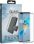 Eiger Folie Eiger Sticla 3D Edge to Edge compatibila cu Huawei Mate 40 Pro, Clear Black (EGSP00677)