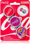  Lip Smacker Coca Cola ajakbalzsam 3 db illatok Original, Cherry & Fanta 9 g