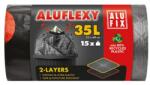 Alufix Szemeteszsák ALUFIX 35L Aluflexy húzófüles 2 rétegű 15 db/tekercs