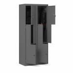 Jan Nowak® | JULIA „L - "Z" Típusú ÖLTÖZŐSZEKRÉNY / ANTRACIT (1484)