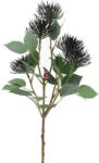 D&D Selyemvirág szálas műanyag 62 cm fekete, zöld (DD61000)