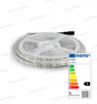 V-TAC SKU-212037 Led szalag kültéri IP65 3528 120 led/m 6000K hideg fehér 7, 2W/m 600lm/m 12V DC 8mm (212037)