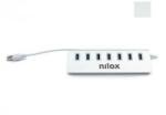 Nilox Priză USB Nilox NX7HUB30 Alb