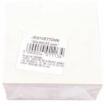  Jegyzettömb fehér színben 90x90x45mm