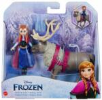 Disney Frozen Set papusa Anna si Sven, Disney Frozen, HLX03 Papusa