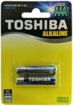 Toshiba Set 2 baterii alcaline Toshiba, R3, Blu Line, AAA Baterii de unica folosinta