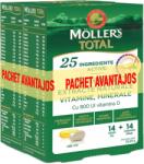 Möller’s Pachet 2 bucati * Moller's Total, 14 capsule + 14 comprimate