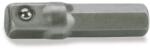 Extol dugófej adapter 1/4" hatszögű, 26mm hosszú 61CrV5, (10db/cse) FORTUM (4701914)