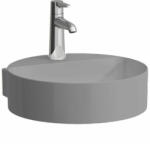 Laufen VAL Kézmosó, túlfolyónyílás nélkül, egy csaplyukkal, Graphite matt H8112817581111 (H8112817581111)