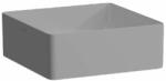 Laufen LIVING Mosdó tál, túlfolyónyílás nélkül, csaplyuk nélkül, Graphite matt H8114337581121 (H8114337581121)