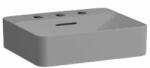 Laufen VAL Mosdó tál, csaplyuk paddal, 3 csaplyukkal, Graphite matt H8122807581081 (H8122807581081)