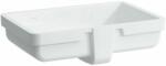 Laufen LIVING Beépíthető mosdó, csaplyuk nélkül, Matt Fehér H8124307571091 (H8124307571091)