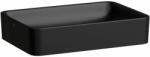 Laufen LAUFEN PRO Mosdó tál, túlfolyónyílás nélkül, csaplyuk nélkül, Fekete matt H8129657161121 (H8129657161121)