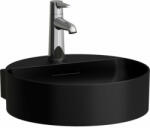 Laufen VAL Mosdó, alsó felülete csiszolt, egy csaplyuk, középen, Fekete matt H8132817161041 (H8132817161041)