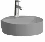 Laufen VAL Mosdó, alsó felülete csiszolt, túlfolyónyílás nélkül, egy csaplyukkal, Graphite matt H8132817581111 (H8132817581111)