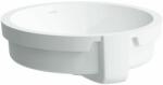 Laufen LIVING Beépíthető mosdó, csaplyuk nélkül, Matt Fehér H8134387571091 (H8134387571091)