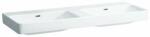 Laufen LAUFEN PRO S Ráépíthető dupla mosdó, csaplyuk nélkül, Fehér LCC Active bevonattal H814968A001091 (H814968A001091)