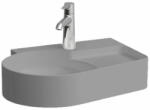 Laufen VAL Kézmosó, túlfolyónyílás nélkül, egy csaplyukkal, Graphite matt H8152887581111 (H8152887581111)