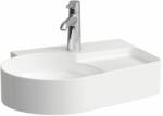 Laufen VAL Kézmosó, túlfolyónyílás nélkül, egy csaplyukkal, Fehér LCC Active bevonattal H815288A001111 (H815288A001111)