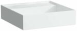 Laufen Kartell LAUFEN Kézmosó, speciális rejtett lefolyóval, túlfolyónyílás nélkül, csaplyuk nélkül, Fehér LCC Active bevonattal H815331A001121 (H815331A001121)