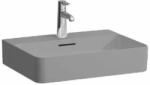 Laufen VAL Mosdótál, alsó felülete csiszolt, egy csaplyuk, középen, Graphite matt H8162827581041 (H8162827581041)