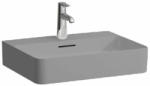 Laufen VAL Mosdótál, alsó felülete csiszolt, egy csaplyuk, középen, Graphite matt H8162837581041 (H8162837581041)