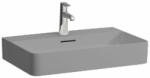 Laufen VAL Mosdótál, alsó felülete csiszolt, egy csaplyuk, középen, Graphite matt H8162847581041 (H8162847581041)