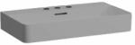 Laufen VAL Mosdótál, alsó felülete csiszolt, 3 csaplyukkal, Graphite matt H8162857581081 (H8162857581081)