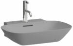 Laufen INO Mosdótál, alsó felülete csiszolt, egy csaplyuk, középen, Graphite matt H8163027581041 (H8163027581041)