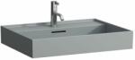 Laufen Kartell LAUFEN Mosdótál, alsó felülete csiszolt, egy csaplyuk, középen, Graphite matt H8163367581041 (H8163367581041)