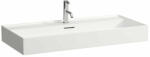 Laufen Kartell LAUFEN Mosdótál, alsó felülete csiszolt, egy csaplyuk, középen, Matt Fehér H8163377571041 (H8163377571041)