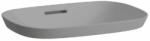 Laufen INO Félig beültetett mosdó, csaplyuk nélkül, Graphite matt H8173027581091 (H8173027581091)