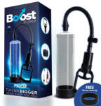 Boost PSX02 kétujjas péniszpumpa (áttetsző) - ovszer-vasarlas