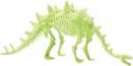 Brainstorm Schelet Stegosaurus reflectorizant PlayLearn Toys