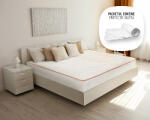 Green Future Saltea Ortopedica Green Future Orange Line Pachet 140x200 cm, medie/tare, 18 cm, husa antialergica Saltea
