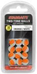 STARBAITS two tones balls 10mm narancs/fehér 12db lebegő golyó (26212) - epeca